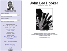 Tablet Screenshot of johnleehooker.info